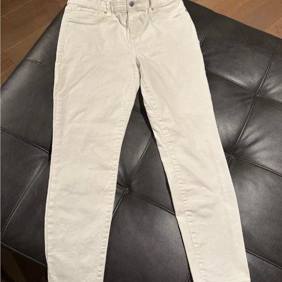 Lucky Ava Skinny white cotton jeans women’s size 12 measurements in pictures - Picture 2 of 12